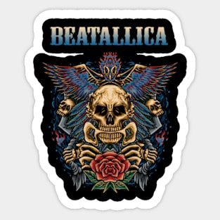 BEATALLICA BAND Sticker